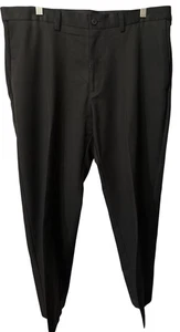 Haggar Hose Herren 38 x 29 schwarz Smart Fiber elegant ohne Bügelfalte neu ohne Etikett - Bild 1 von 3
