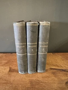 Œuvres de Molière – Tomes I, II & III - 1853 - Picture 1 of 9