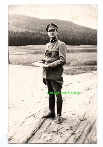 Foto Ak Stahlhelmbund Soldat Feldstecher um 1935 - Bild 1 von 2