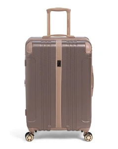 London Fog 24in Bronze Color Northbridge Expandable Spinner Luggage - Picture 1 of 4