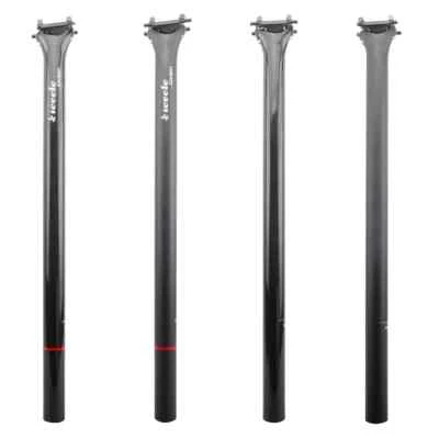 All Carbon Fiber Folding Bicycle Seat Tube 31.8-33.9-34.9 Mm Seat Pole - Image 1 of 4