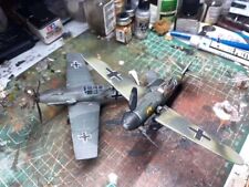2 Completed, Painted Models, Messerschmitt Me109s