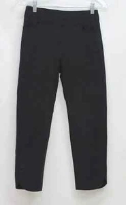 SLIM-SATION Women's Pull on Solid Fine Line Pant Size 8 Black NEW - Picture 1 of 4