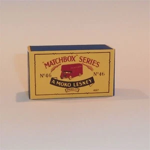 Matchbox Lesney 46b Pickfords Removals Blue Van B Style Repro Box - Picture 1 of 7