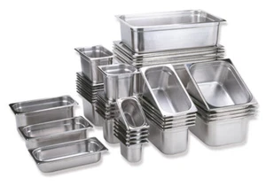 Assheuer Et Pott Récipient Gastronomique 100Mm En Acier Inoxydable 2800Ml - Bild 1 von 1