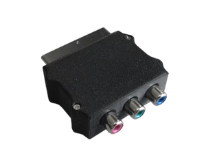 Component YPbPr over SCART adapter RGB CRT Scalers - Picture 1 of 4