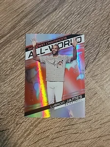 2022 Upper Deck Goodwin Champions All-World LEBRON JAMES /299 Red #AW-15 Lakers - Picture 1 of 5