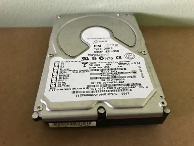59H6807 IBM 9.1GB 7200RPM Ultra Wide SCSI 80-Pin 3.5-inch Internal Hard Drive - Image 1 of 2