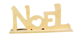 Mot Christmas Wooden 20x9x4 CM - Picture 1 of 1