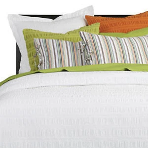 Crate & and Barrel ARDEN STRIPE KING Shams x 2! NWOT - Bild 1 von 1