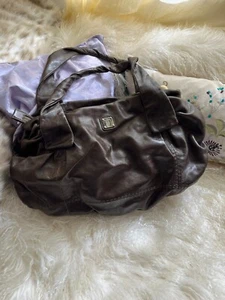 Oushka Genuine Leather Large Slouchy Tote Hobo Bag - Imagen 1 de 12