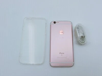 Apple iPhone 6s 128GB Unlocked Protect Very Good Condition Rose Gold  - image 1 of 3