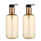  2 Pcs Travel Liquid Container Dispenser Lotion Press Bottle Massage