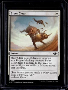 Steer Clear - 31 - OTJ - NM - MTG - Magic the Gathering - Picture 1 of 1