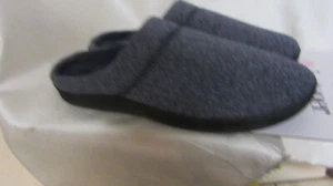 MEN`S ISOTONER INDOOR/OUTDOOR SLIPPERS SIZE XL (11/12) NEW NVY BLUE - Picture 1 of 11