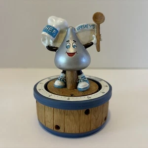 Hershey's Chocolate Kiss 60 minute baking Kitchen Timer 4” Chef Working or Decor - Picture 1 of 10