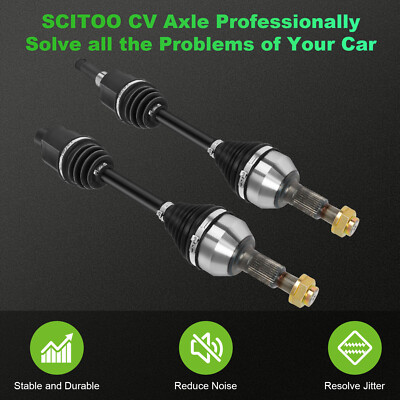 A-Premium Pair Of Front CV Axles For 2018-2022 Honda Accord 2.0L Turbo – Driver & Passenger Side - View #9
