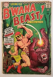 B'Wana Beast! Showcase #66 1967 Origin & 1st Appearance Silver Age DC Comics - Imagen 1 de 8