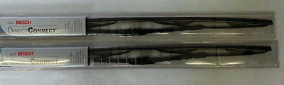 Комплект из 2 лезвий стеклоочистителя BOSCH Direct-Connect OE-Fitment 24 дюйма и 22 дюйма 00-06 BMW X5 - Изображение 1 из 2