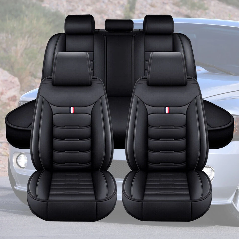 For Lexus IS250 ES350 ES250 Leather Car Full 5-Seat Cover Front Rear Protector - Image 1 of 4