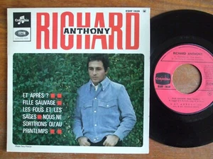 EP RICHARD ANTHONY FILLE SAUVAGE ( RUBY TUESDAY ROLLING STONES COVER) SUPERBE NM - Picture 1 of 3