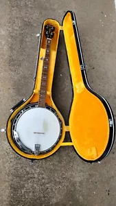 Aria Banjo Pro II 5 String w/Case! -LL - Picture 1 of 6