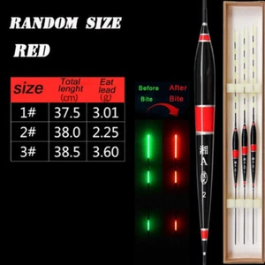 Fishing Float Battery Operated Far Throwing Wood Night Light Fishing Bobber t - Picture 1 of 18