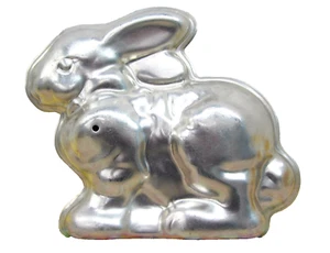 Hase Kuchenform 2 Stück Ostern Backen Metall Unterhaltsam Kuchen Spaziergang Deko - Bild 1 von 6