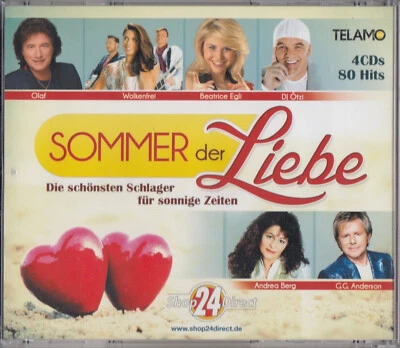Sommer Der Liebe 3CD:ANDREA BERG,NIK P.,BEATRICE EGLI,NICOLE,ANDREA JÜRGENS,ÖTZI - Bild 1 von 4