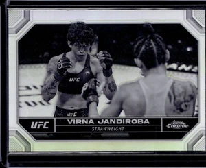 2024 Topps Chrom UFC VIRNA JANDIROBA Negativrefraktor #194 - Bild 1 von 2