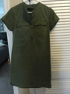 Abito militare J.Crew verde oliva fatica taglia 2 - Foto 1 di 4