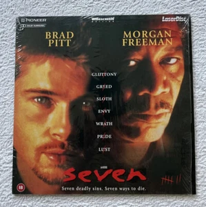 Seven: Widescreen Pioneer PAL LaserDisc: Pristine: Original Shrink Wrap - Picture 1 of 5