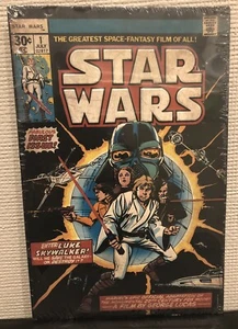 Star Wars Erstausgabe Comic Blech Metall Poster (8,5" x 13") - Neu - Bild 1 von 3