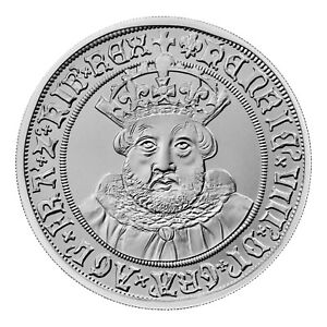 1 Oz Silber Proof Britische Monarchen (5) - König Henry VIII 2 £ UK 2023 RM