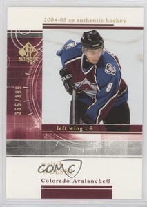 2004-05 SP Authentic Rookie Redemptions /399 Wojtek Wolski #RR8