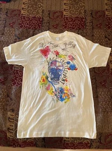 Vintage Cage The Elephant Self Titled Album Tour T-Shirt Size Med AUTOGRAPHED! - Picture 1 of 12