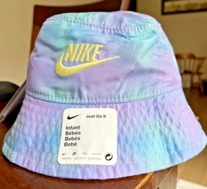 NIKE Nan upf 40 + futura bucket SIZE 12-24 M BABY bebes gorra niña uso casual - Picture 1 of 5