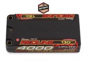 Gens Ace GEA40002S13D5 - Redline HV 7.6V 2S LCG Shorty LiPo, 130C 4000mAh - Picture 1 of 3