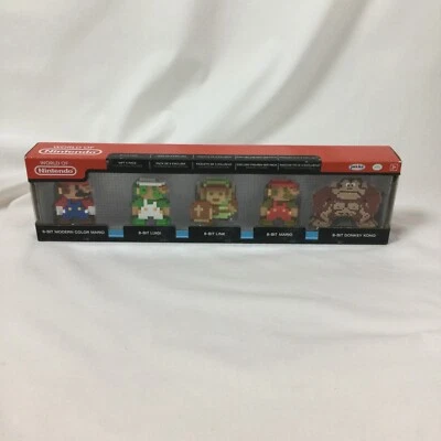 World of Nintendo 5 2015 paquete de regalo 8 bits Mario, Luigi, Link, Donkey Kong Foto 1 de 4