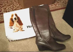 Hush Puppies Women's Pynical Rhea Waterproof Boots women's size 9 Wide brown - Picture 1 of 8