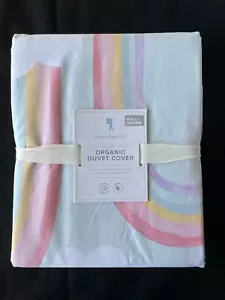 Pottery Barn Kids Rainbow Skies Full/ Queen Duvet NWT - Picture 1 of 3