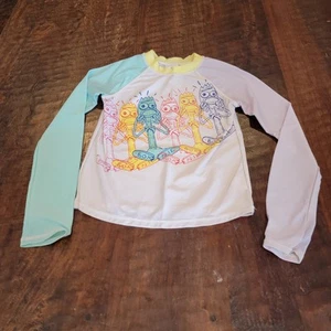 Disney Toy Story 4 Forky Swim Wear Rash Guard Kids Size 7 /8 Long Sleeve - Picture 1 of 7