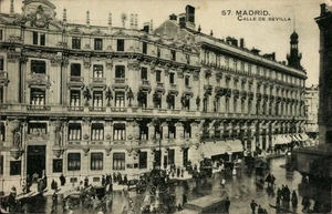 Cartolina Madrid, Spagna, Calle de Sevilla - 11404175 - Foto 1 di 2