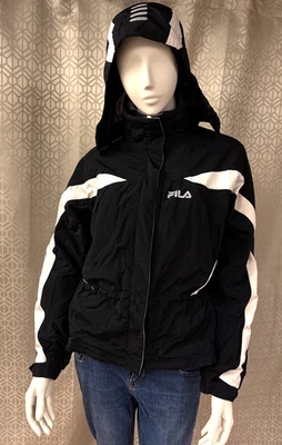 Chaqueta de esquí Fila talla M negra equipo aislamiento térmico Thermore F.I.S.I.  Italiano Foto 1 de 4