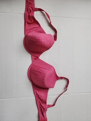 Sutiã Pokadot Rosa GILLIGAN OMALLEY Intimidates 40D Underwire Ajustável - Imagem 1 de 4