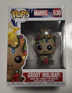Figurine Funko POP Groot Holiday, Série Marvel N°530 - Imagen 1 de 6