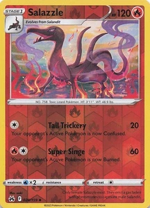 Salazzle Uncommon Reverse Holo Crown Zenith 028/159 NM - Picture 1 of 2