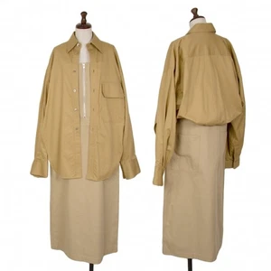 TAKESHI KOSAKA by Y's Pink Label Hemdblusenkleid Baumwolle Twill Gr. 2 (K-126266) - Bild 1 von 12