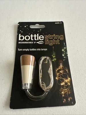 Cadena de luces de botella recargables USB Convierte botellas vacías en lámparas NUEVO SuckUK Foto 1 de 3