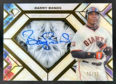 2025 Topps Diamond Icons Barry Bonds of the Auto #15/25 Giants - Image 1 of 2